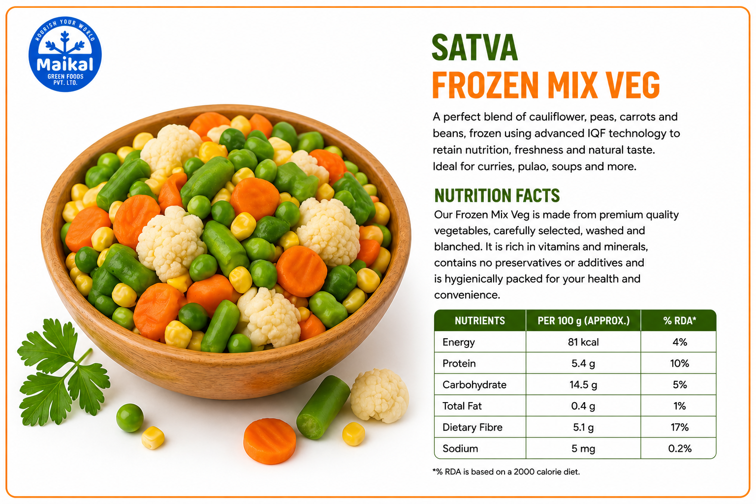 Frozen Mix Veg