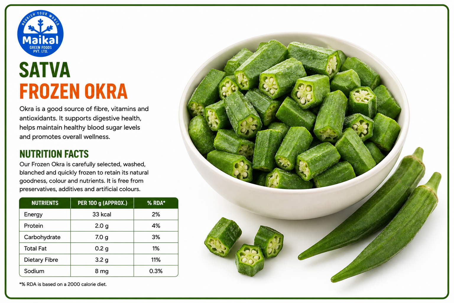 Frozen Okra