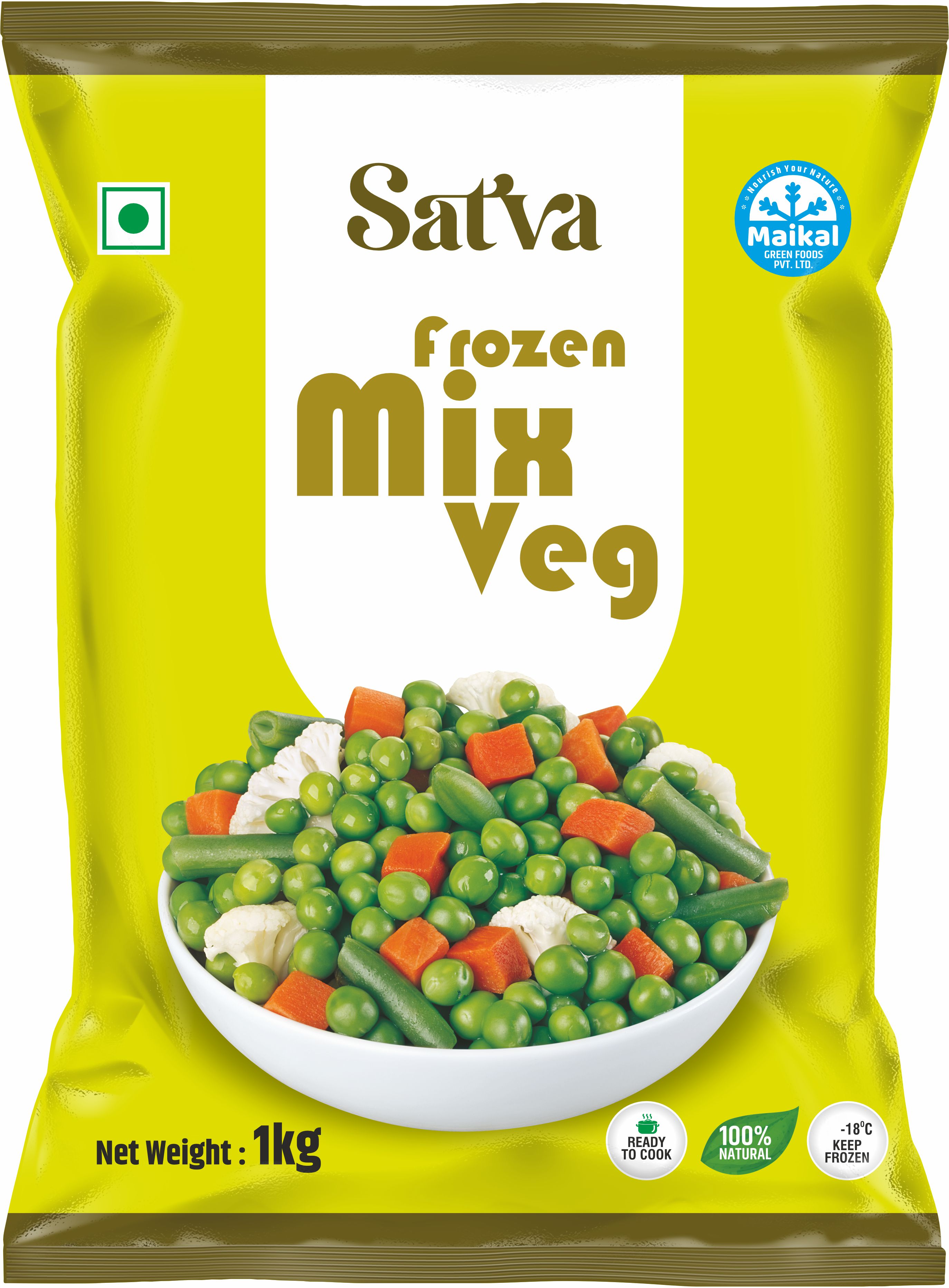 Satva Frozen Mix Veg
