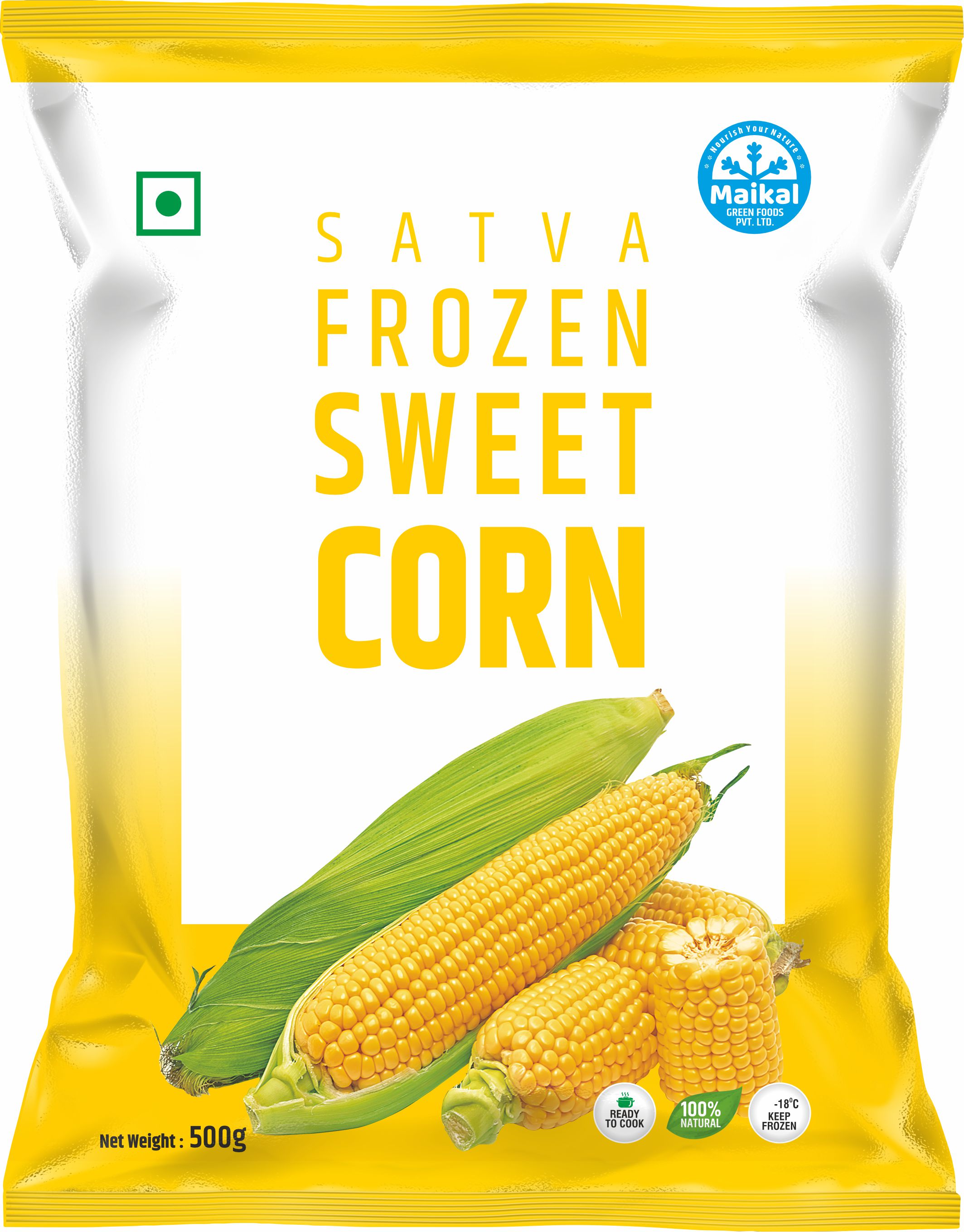 Satva Frozen Sweet Corn - 500g